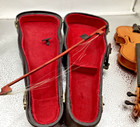Miniature Mini Scale Model Replica Toy Display Violin With Case Bow   Tool T53