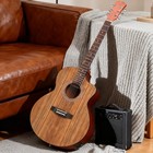     fast Shipping      amp  Acoustic Guitar  case bag  strap  tuner  pick  strings 