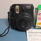 Fujifilm Instax Mini 8 Instant Film Camera With Instax Film Expired Black 