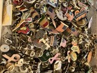 Large 3 Lb Lot Of Vintage collectible  Metal  Lapel Pins pinbacks