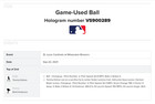 Tommy Edman 2021  statistical Rarity  Mlb Game Used Baseball Cardinals   Dodgers