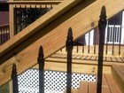 Deck Rail Baluster Black Aluminum Powder-coated