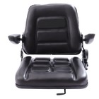 Black Universal Forklift Suspension Seat Fits Clark Cat Hyster Yale Toyota New