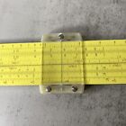Vintage 1959 Pickett Model 1011-es Trig All Metal Slide Rule Ruler Leather Case