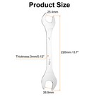Thin Open End Wrenches Sae  1x1 1 16 Inches