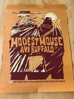 Modest Mouse Avi Buffalo Twilight Concert Series Poster 2010 Signed Travis Bone