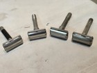 4 Vintage Gillette Adjustable  Safety  Razors Shavers 1970 s No  Blades