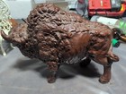 Red Mill Mfg 403 Usa Resin Bison Buffalo Figurine 6 5  X 4 5  Cabin Farmhouse