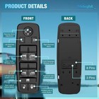 Power Master Window Switch Replacement For Dodge Charger 2011-2020 Black