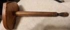 Vintage Wooden Heart Shape Paper Towel Holder Country Farmhouse Cottage Handmade