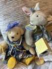 Lot Of 6 - Muffy Vanderbear Bears   Rabbit  Dog Plush Vintage  with Tags 