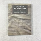 Ideas In Weaving 1989 Hardback Book By Ann Sutton And Diane Sheehan Free Ship