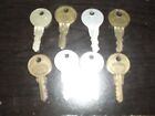 Many Used Original Seeburg Jukebox Keys