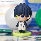 Blue Lock Capsule Toys Official Figure Doll Mini Desk Decor Garage Kits Gift