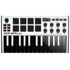 Akai Professional Mpk Mini Mk3 Keyboard Controller In White W Decksaver Cover