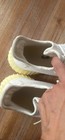 Adidas Yeezy Boost 350 V2 Low Top Lace-up Athletic Sneakers White beige