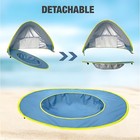 Baby Beach Tent With Pool  Pop Up Sun Shelter For Infant Toddlers  Portable U   