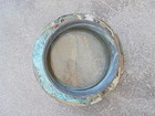 10  Od Inch Bronze Porthole Port Ship Boat Brass Man Cave Cracked Glass