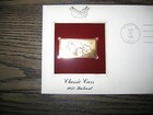 1988 Classic Cars 1932 Packard Gold Golden Fdi Fdc Replica Cover Stamp 