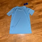 Mizuno Youth Performance T-shirt Athletic Training Tee Light Blue M