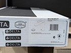 Delta Modern 1 Gpm Single Hole Bathroom Faucet With Push Pop-up Drain Assembly