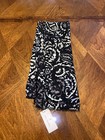 Nwt Vera Bradley Soft Fringe Scarf In Paisley Noir