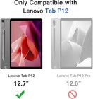  2 Pack  Lenovo Tab P12 Screen Protector Tempered Glass For Lenovo P12 12 7 Inch