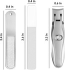 German Nail Clippers For Men Women Thick Nails  Large Wide Jaw Opening Toe Nail
