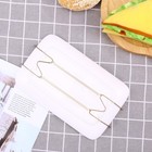 6 Pcs 8 Inch Spring Style Wire Hanger Holders Invisible Plate Wire Hanger Holder