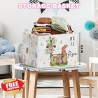 Easter Baby Gift Basket Butterfly Flower Toy Clothes Bin Girl