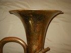 Vintage The Elkhart 3 Valve Upward Facing Bell Baritone Horn -pan Am 401 Stencil