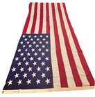 Vintage 1960 s Valley Forge Flag Co 50 Star American Flag 9  X 5  Sewn Stars Usa