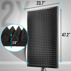 Sound Wall Panel Studio Foam-acoustic Isolation Absorber Shield And Dampening We