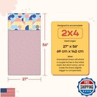 Guineadad Premium Liner - Peach Pie Fleece Guinea Pig Bedding - Ultra-plush R