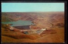 Vintage 1960 Lucky Peak Dam Postcard Autographed By Frank Church  Boise Idaho