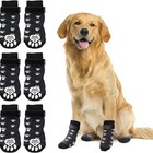 Non-slip Waterproof Pet Socks Shoes Adjustable Dog Paw Protectors Outdoor