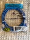 Cat5e Ethernet Cable 4 Pack 7ft Blue Rj45 Gigabit Network Patch Cord New