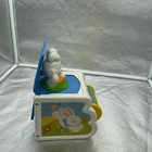 1989 Fisher Price Jack In The Box Musical Chime Baby Toddler Toy    sticks