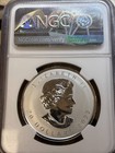2022 2012 Silver Maple Leaf With Titanic Privy Ngc Pf-70 1oz Maple Leaf - Uhr Fi