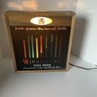 Vtg Wiedemann Color Motion Light Display Sign America s Registered Beer Working