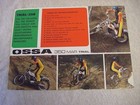 Vintage Ossa 350 Mar Trial Motorcycle Original  Brochure Mid 1970 s