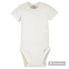 Modern Moments By Gerber Baby Girl Bodysuit 12m - Short Sleeve White Bodysuit