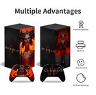 Skin Sticker For Xbox Series X Game Console   2 Controller Protective Cover Wrap