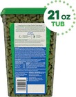 Feline Greenies Adult Natural Dental Care Cat Treats  Catnip Flavor  21 Oz Tub