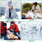 1-8 Emergency Blankets Thermal Survival Safety Insulating Mylar Heat 84  X52 