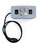 Neptune Apex Breakout Box 2 Toggle Switches 4 Momentary Push Buttons W  Mount