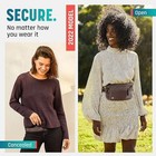 Alpha Keeper Hidden Travel Money Belt - Rfid Blocking Waist Wallet   Passport