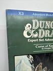 Dungeons And Dragons- Curse Of Xanathon  X3 Adventure Module From 1982- 9056