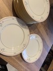 Lenox Rose Manor China Gold Trim Metropolitan Collection 14 Salad Plates