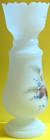 Antique Bristol Glass Handpainted Victorian Era Vase 11 Inches